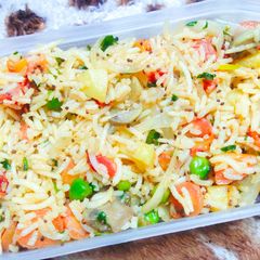 A picture of Rice Pilaf (Orrisa dish).