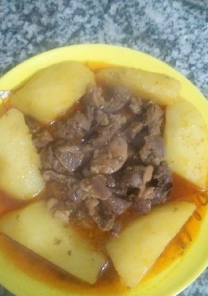 صورة لوصفة شطيطحة زوائد الدجاج