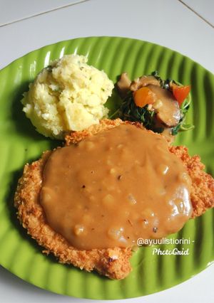 Foto resep 20. Chicken Chop With Blackpepper Sauce