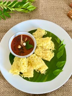 Foto resep Roti jala kari kambing dan ayam