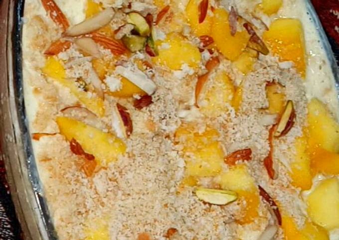 Recipe of Award-winning Mango trifle