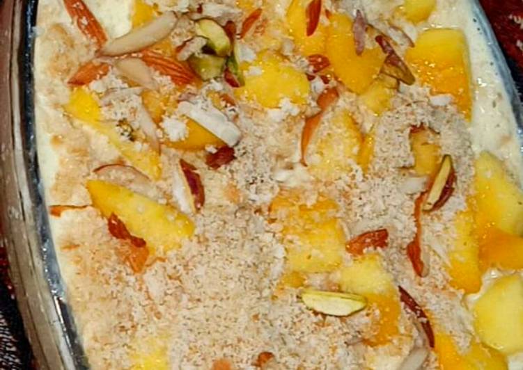 Steps to Prepare Perfect Mango trifle