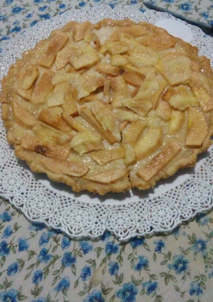 Una foto de Tarta de manzana con pastelera 🍎