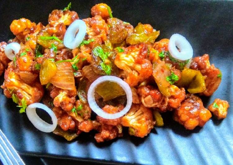 Easiest Way to Make Super Quick Homemade Gobhi chilli
