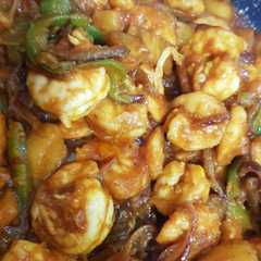غذای نونی با میگو🍤🍤🍤-レシピのメイン写真