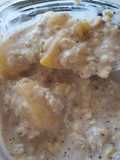 Spiced Peach/Mango overnight oatmeal