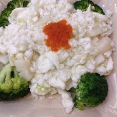 A picture of Egg White with Fresh Scallop.