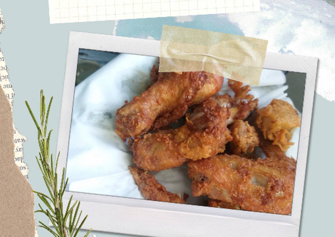 Ayam Goreng Telur Simple