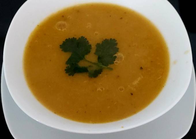 My Carrot, Celery & Coriander Soup