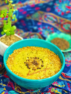 عکسی از دستور آش سبزی شیرازی