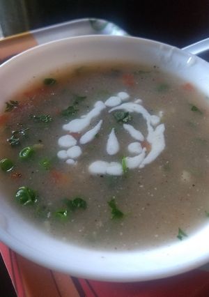 A picture of Raagi soup.