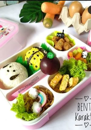 Foto resep Nasi Bento Simple/ Hand Molding
