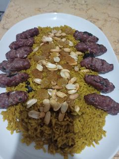 صورة لوصفة رز بسمتي بالمكسرات