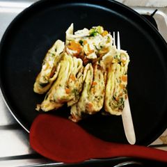 Egg Omelette with Vegetables A picture of Egg Omelette with Vegetables.
