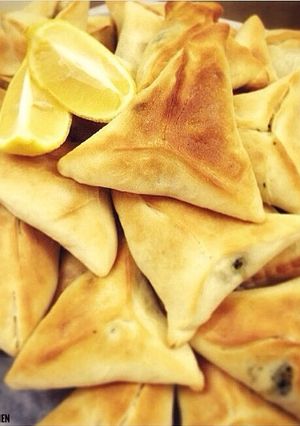 صورة لوصفة فطاير سبانخ