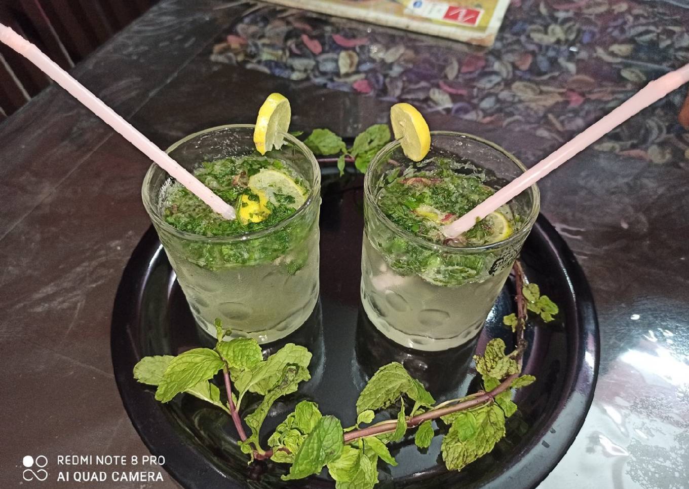 Mint lemon mojito