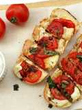 Caprese Garlic Bread