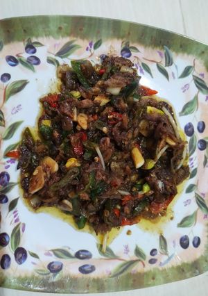 Foto resep Oseng Ikan Asin Klothok