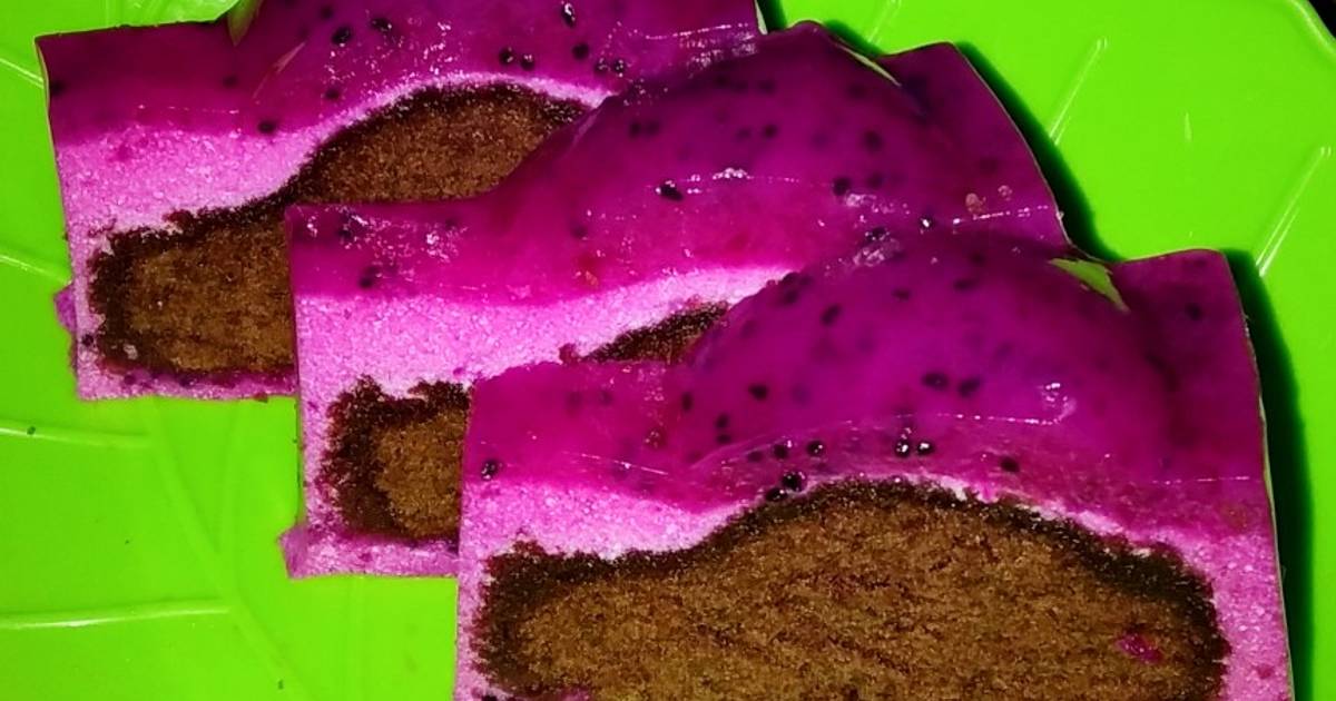 Cara Membuat Brownies Buah Naga