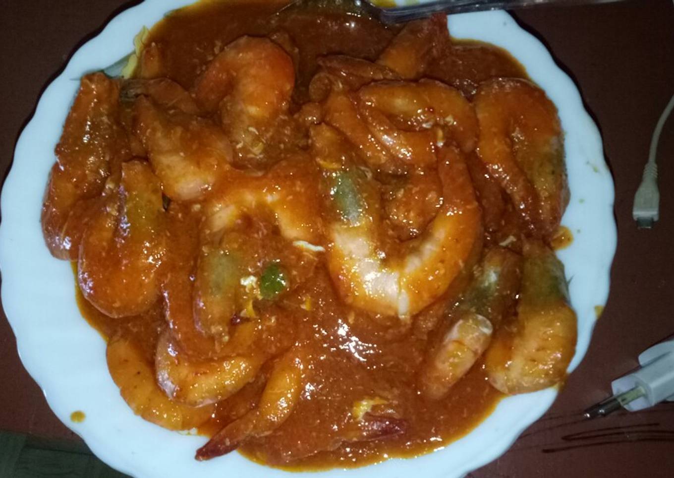 Udang saos ala saya