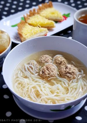 Foto resep Mie Bakso Kuah Keto