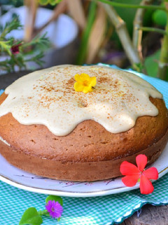 Una foto de Mini cake de café y avena🧉