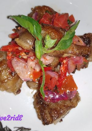 Foto resep Luwat / Dabu Ikan Asap (Iwak Pe)