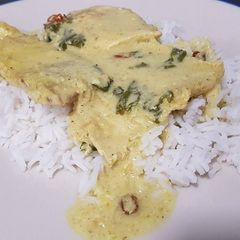 A picture of Quickest tasty curry ever 😊.