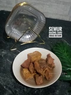 Foto resep Semur Daging Tahu Khas Betawi