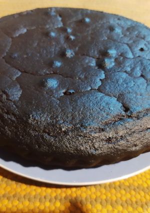 Una foto de Bizcochuelo saludable de chocolate
