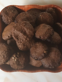 Una foto de Galletas de avena y cacao