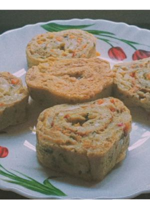 A picture of Korean Egg Roll (Gyeran Mari).