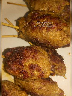 A picture of Mini Seekh Kebabs.