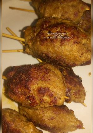 A picture of Mini Seekh Kebabs.