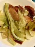 Andouille and Cabbage