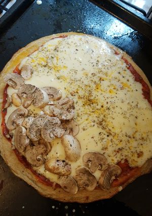 Una foto de Pizza de Quinoa