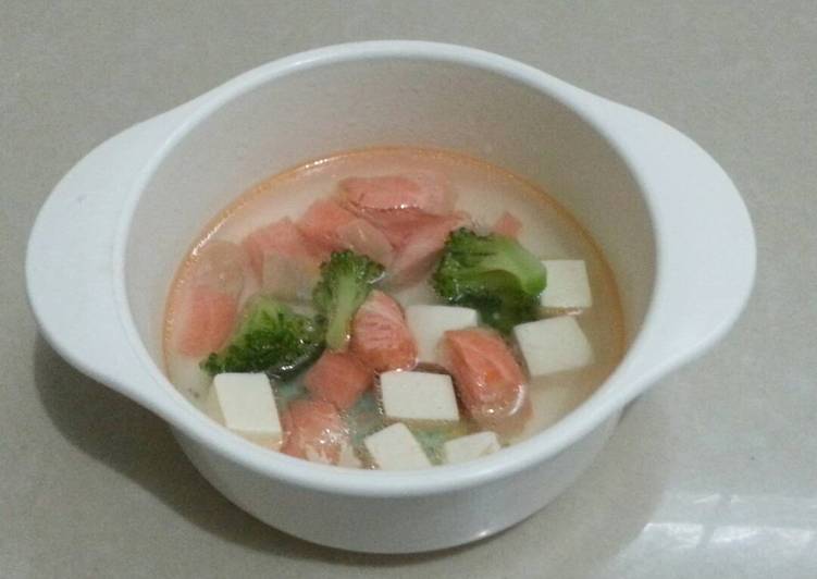 Sup Bening Salmon Ala Ibun - MpAsi