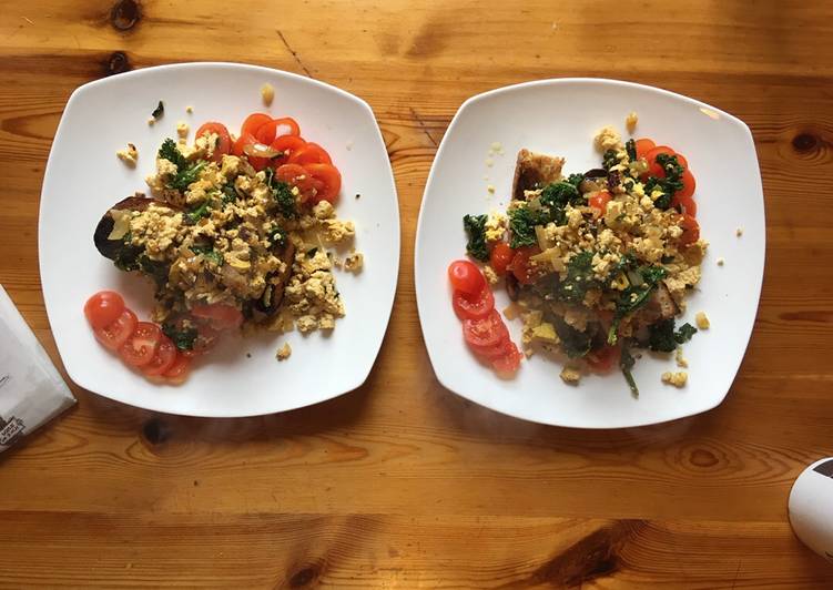 Simple Way to Prepare Any-night-of-the-week Scrambled tofu (vegan 🌱)