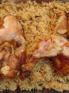 صورة لوصفة طريقة عمل كبسة الفراخ