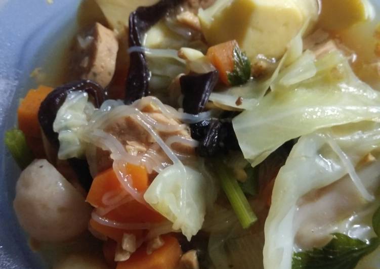 Resep Soup kimlo Anti Gagal