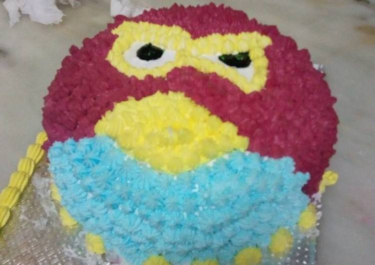 Recipe of Perfect Angry bird cake