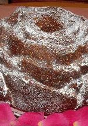 A picture of Rose Bundt Cake.