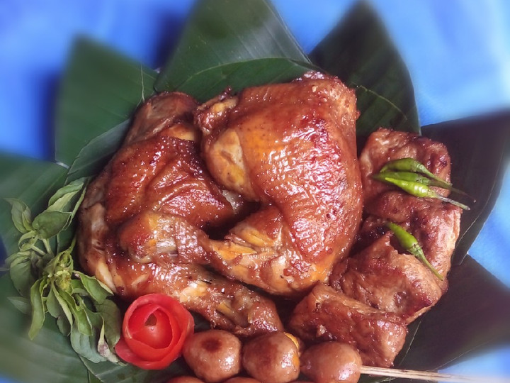 Resep Baceman khas jogja (ayam, tahu,telur puyuh) yang Lezat