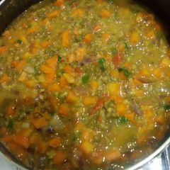 A picture of Ndengu stew(green gram's).