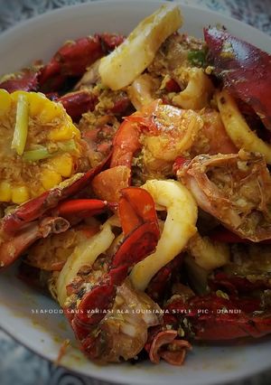 Foto resep Seafood Saus Variasi ala Louisiana Style