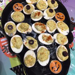 A picture of Devilled Eggs.