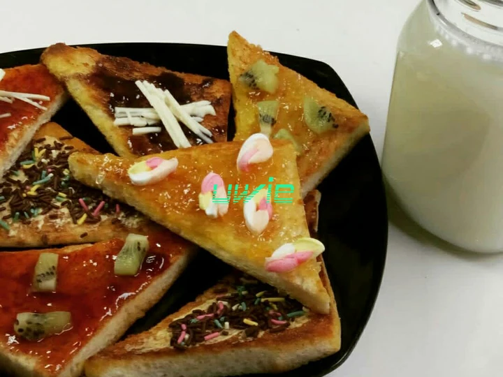 Langkah Gampang Membikin Resep Roti panggang teflon yang Menggugah Selera Anti Ribet, Menggugah Selera