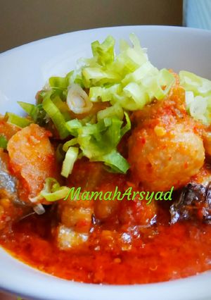 Foto resep Terong bakso balado