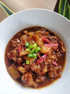 Foto resep Babi Tumis Pedas