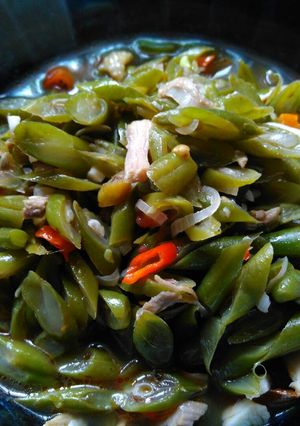Foto resep Tumis buncis campur ayam kampung